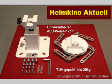 Deckenhalter Heimkino-Aktuell-Quadrat-17 mit 17cm Länge