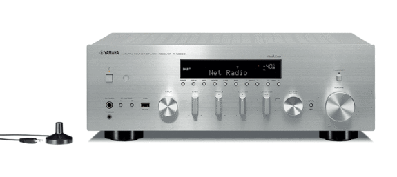 Yamaha RN803D silber Ste­re­o­ver­stär­ker