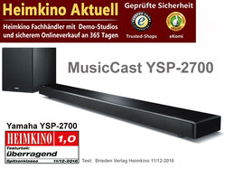 Yamaha MusicCast YSP-2700 schwarz