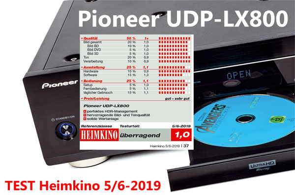 Test Pioneer UDP-LX800