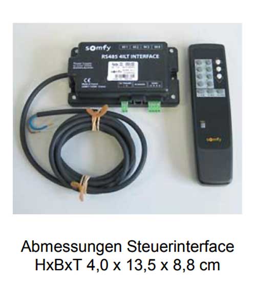 Multiformat-Leinwand-Steuerung